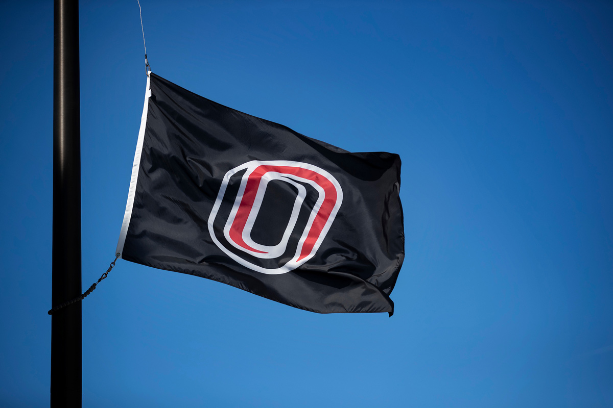 Flag Lowering for George Chung News University of Nebraska Omaha