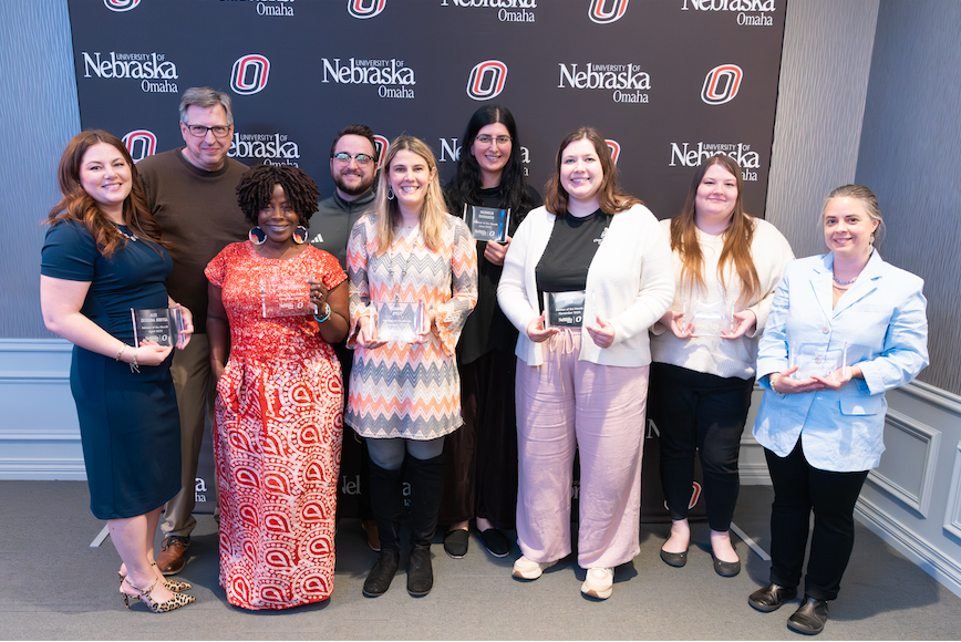 Winners of 2024 and 2026 Advisor's of the Month at the Awards & Recognition Ceremony