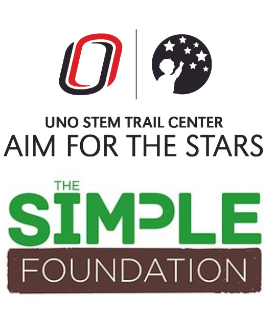 Logos of Aim for the Stars and The Simple Foundation