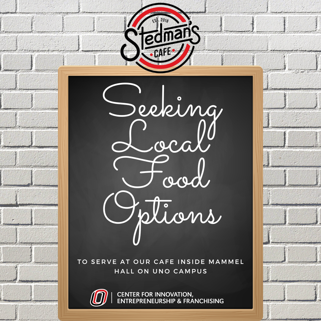 Stedman's is Seeking Local Food Options!