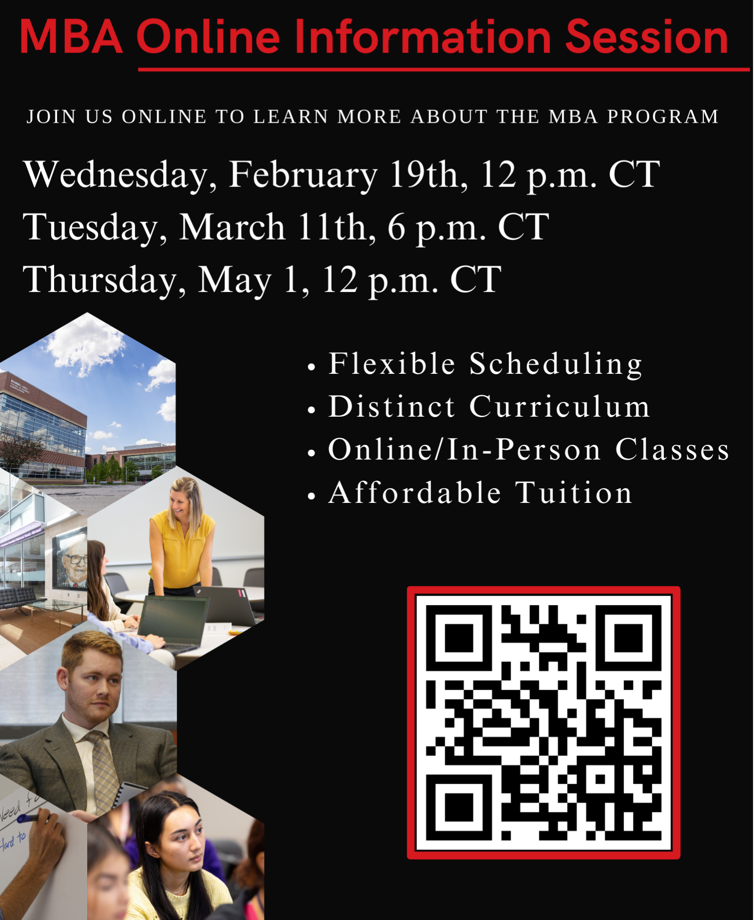 UNO MBA Information Sessions, Spring 2025