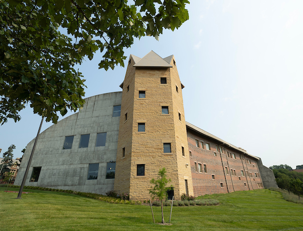 weber fine arts building on the UNO campus