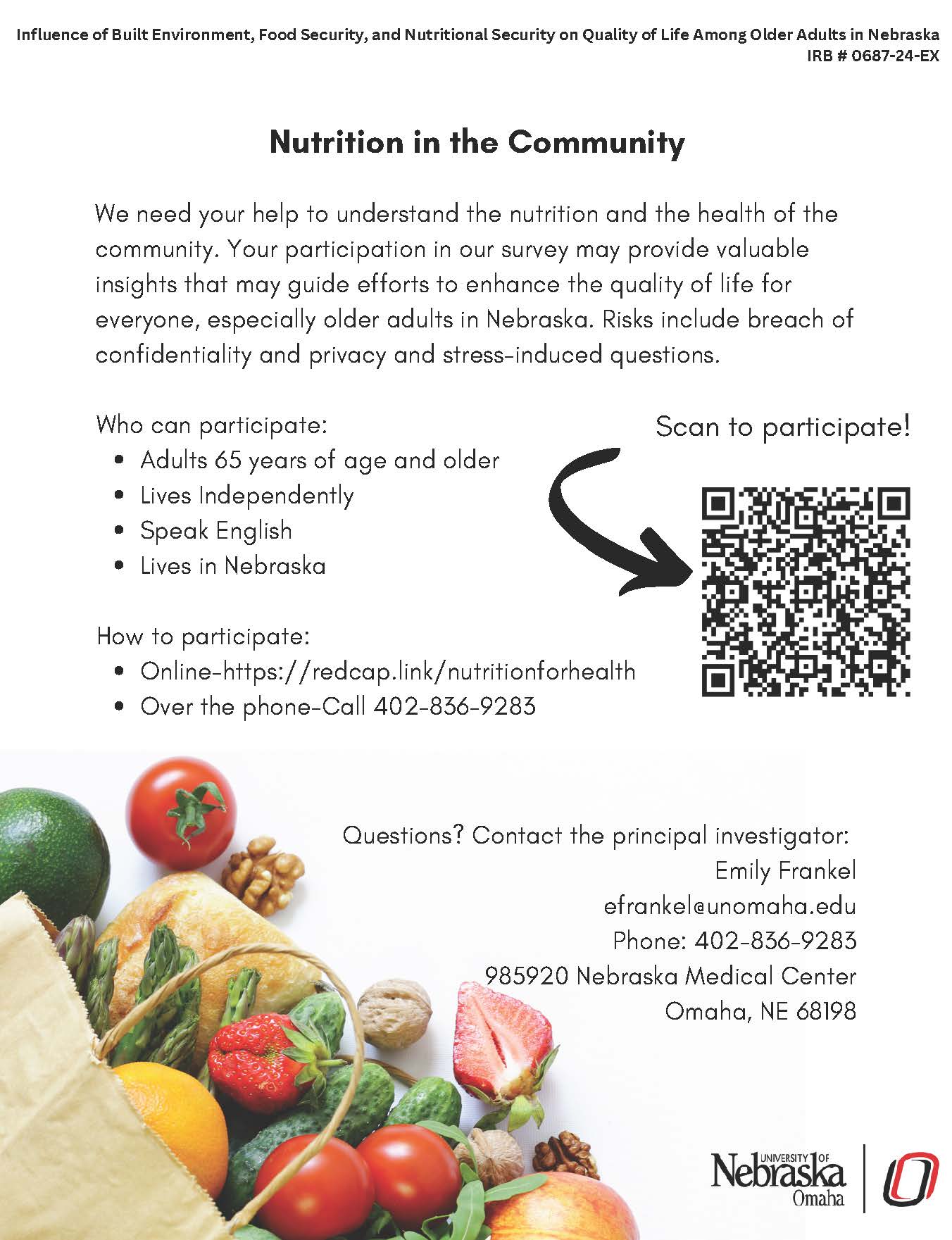 Nutrition in the Community Flier