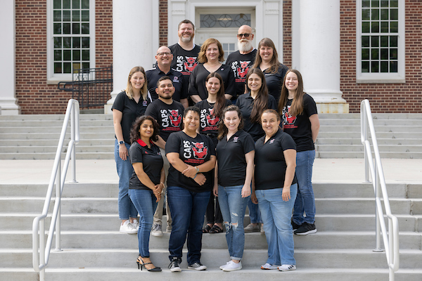 group photo of counseling and psychological services staff