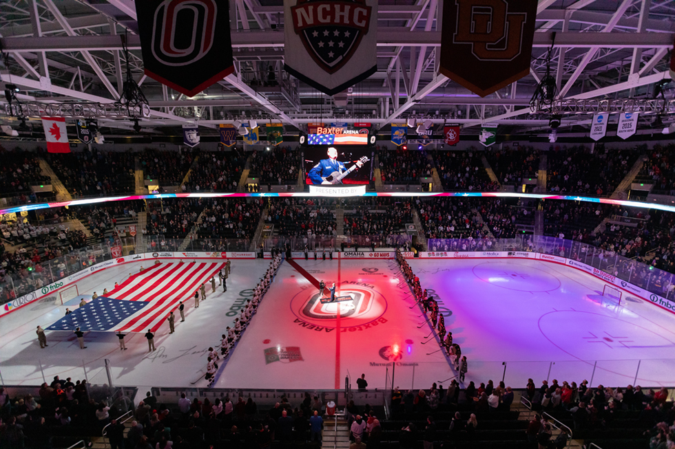 military night at hockey