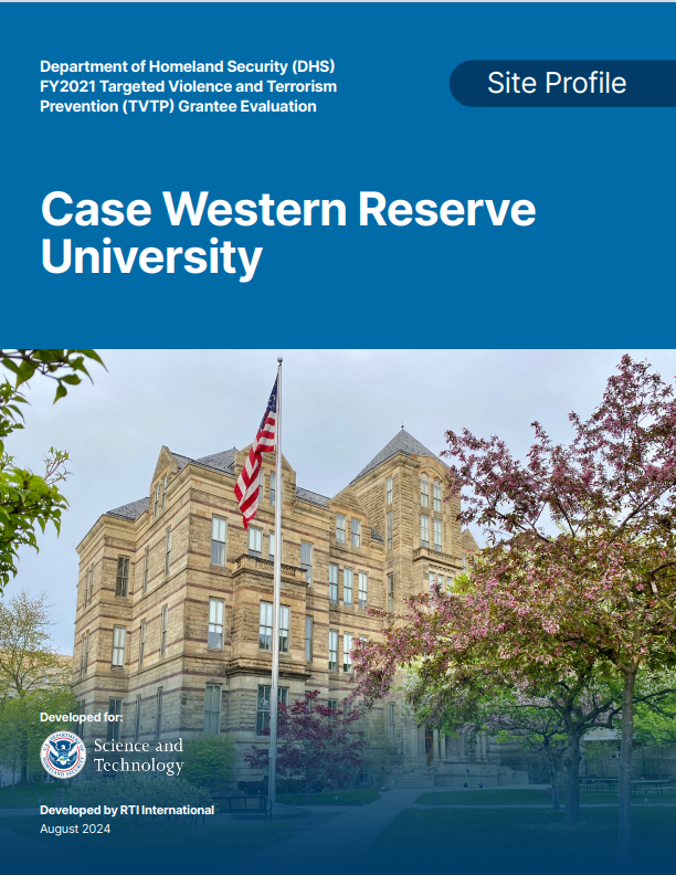 Case Western Reserve cover page