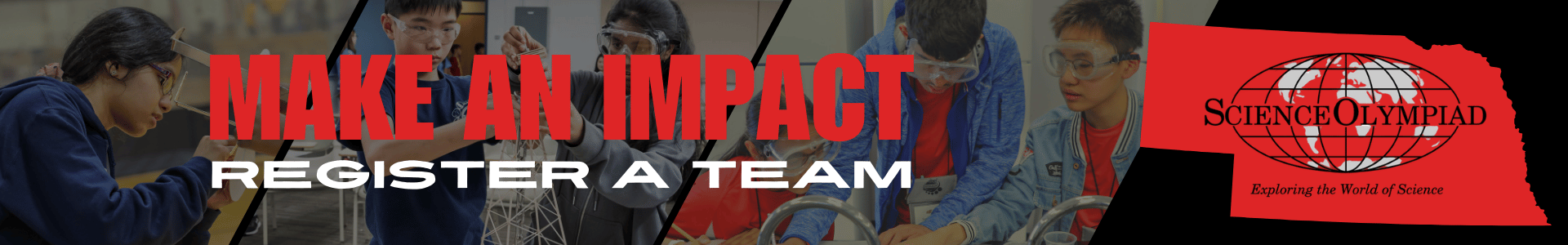 Register a team to make an impact