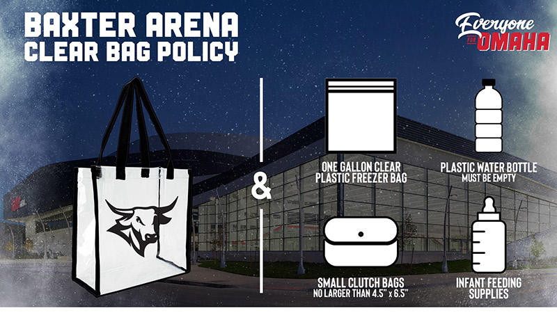 Baxter Arena's Clear Bag Policy, News