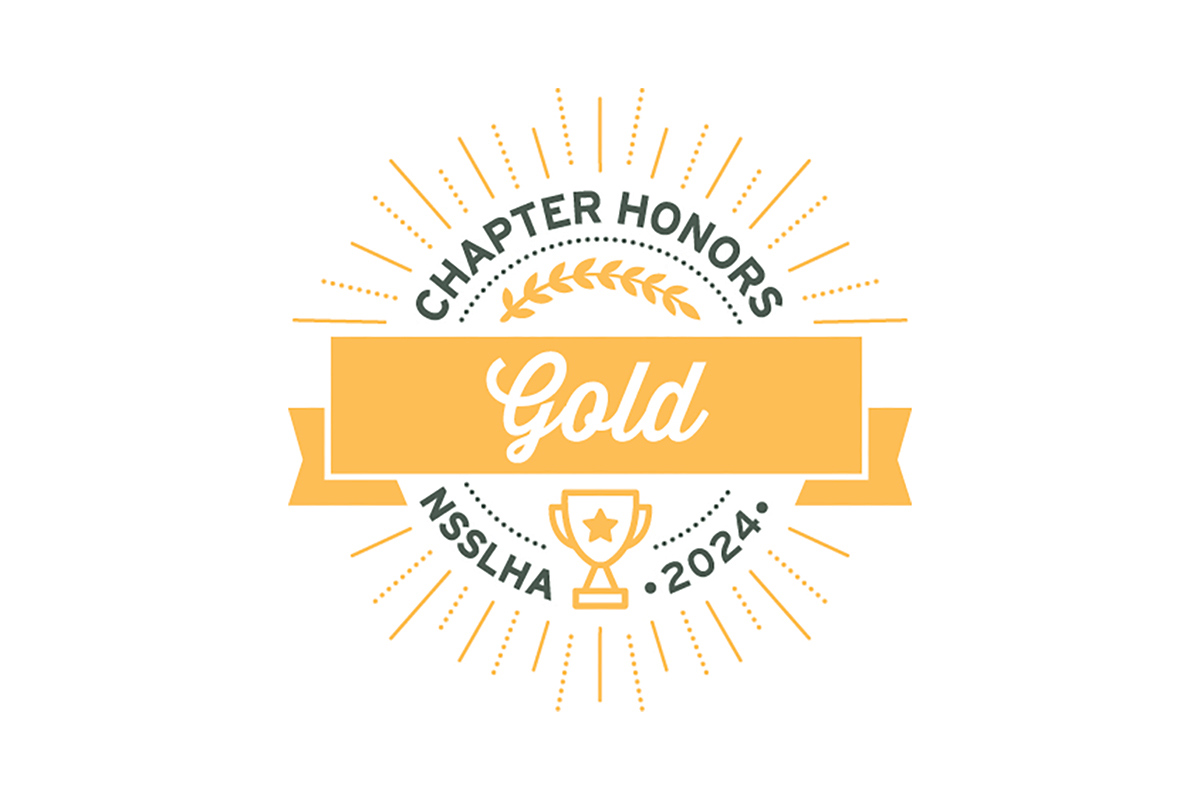 Chapter Honors Gold NSSLHA 2024