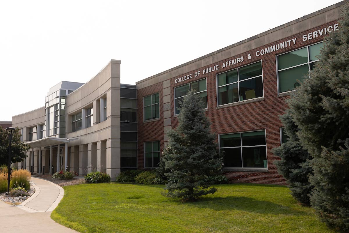 The College of Public Affairs and Community Service (CPACS) at the University of Nebraska at Omaha (UNO).