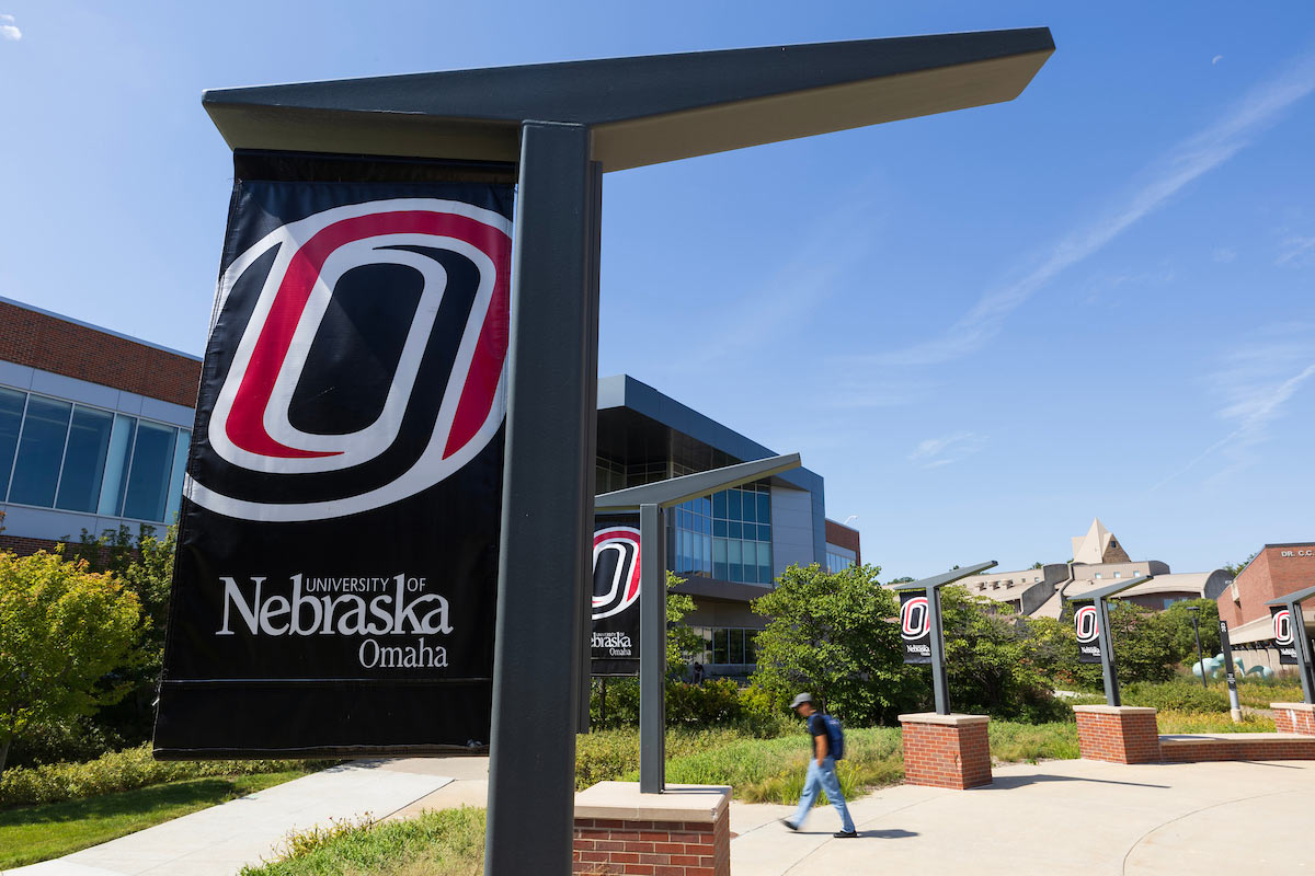 The University of Nebraska at Omaha’s Dodge Campus. Photo: Ryan Soderlin, UNO Office of Strategic Marketing and Communications.