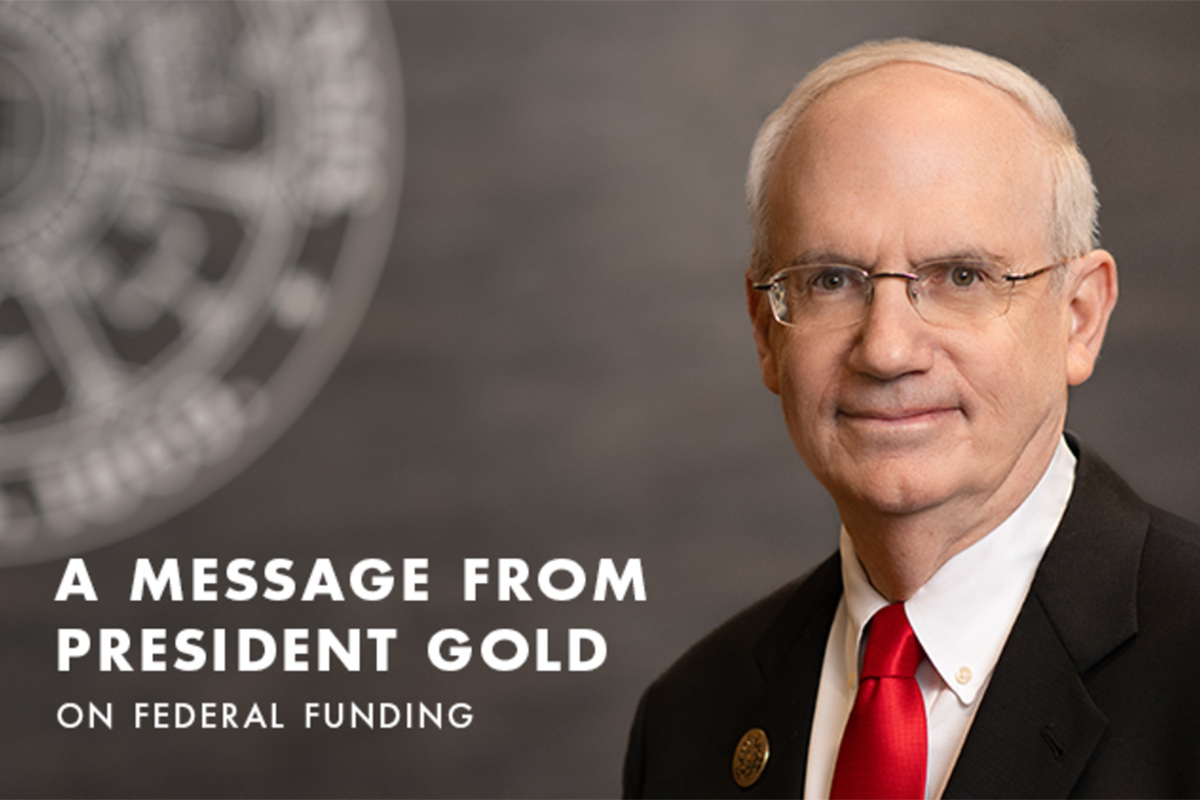 University of Nebraska (NU) System President Jeffrey P. Gold, M.D.