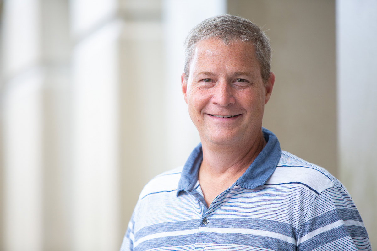 Lowell 'Skip' Bailey of The Aviation Institute at UNO. Photo: Office of Strategic Marketing and Communications. 