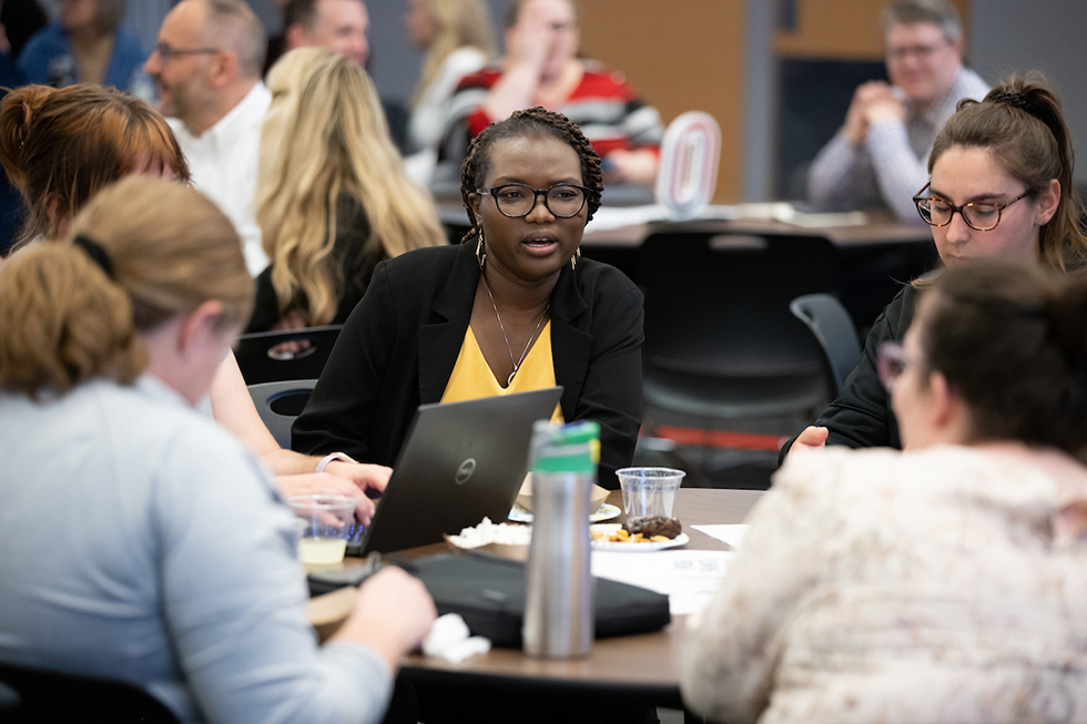 The Chancellor’s Office hosts a University Strategic Planning Forum in the Milo Bail Student Center on Tuesday, May 16, 2023.