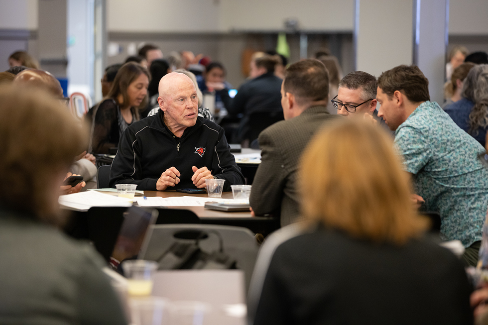 The Chancellor’s Office hosts a University Strategic Planning Forum in the Milo Bail Student Center on Tuesday, May 16, 2023.